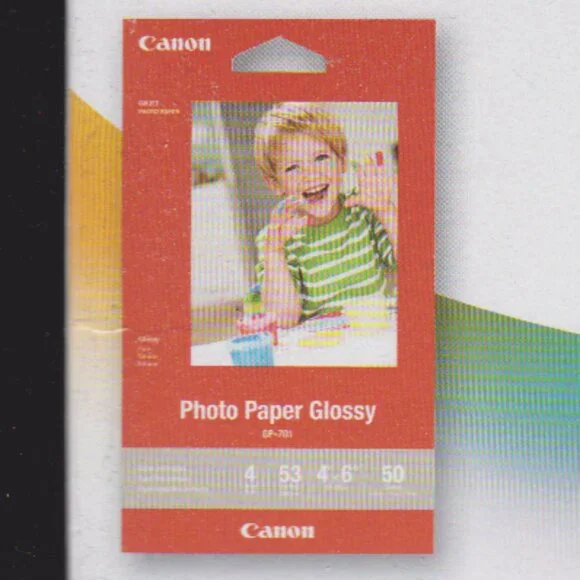 New Canon Photo Paper Glossy 4 x 6 (350) Sheets 7 packs - Picture 2 of 3